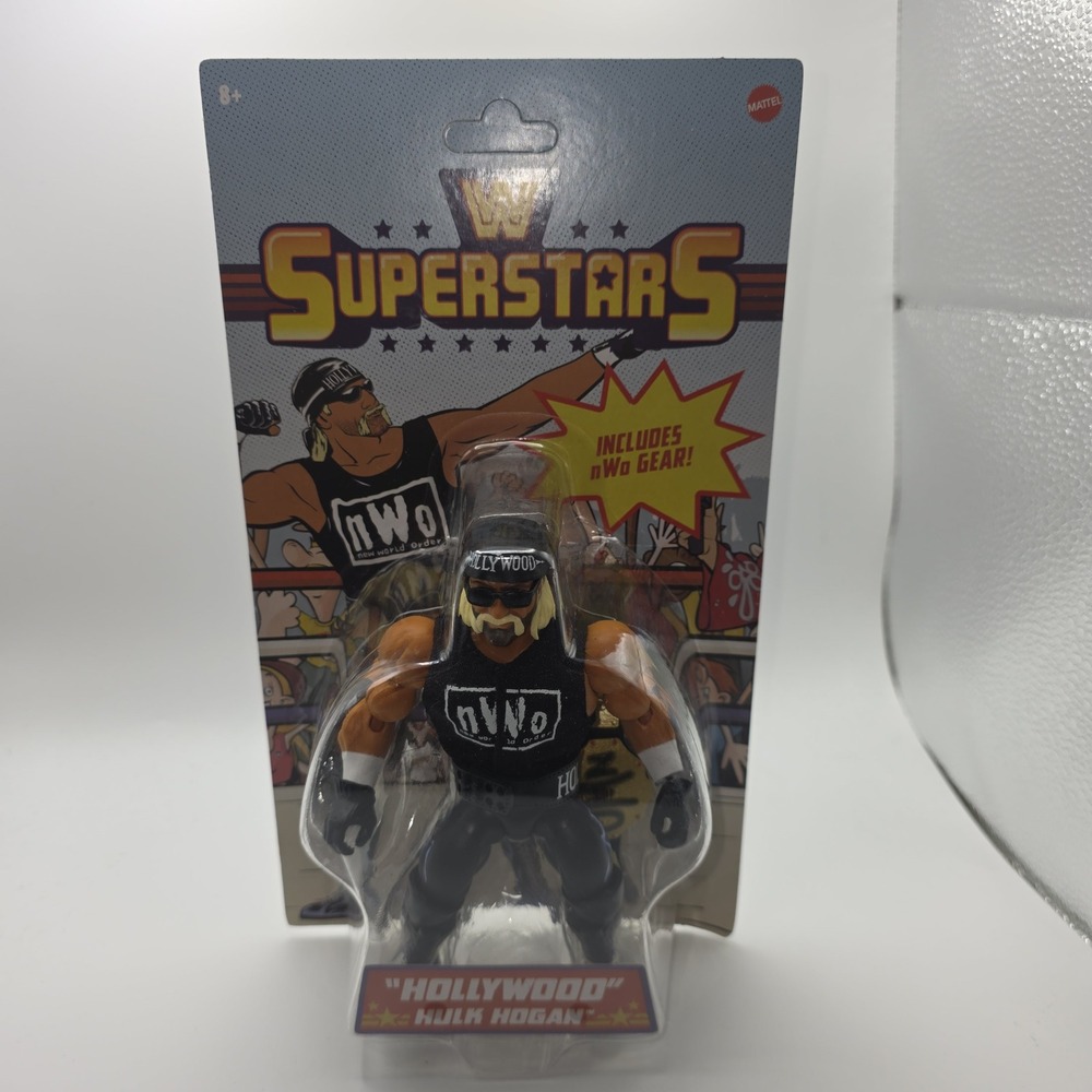 Mattel WWE Superstars Series 1 Hollywood Hulk Hogan nWo Action Figure HDM73